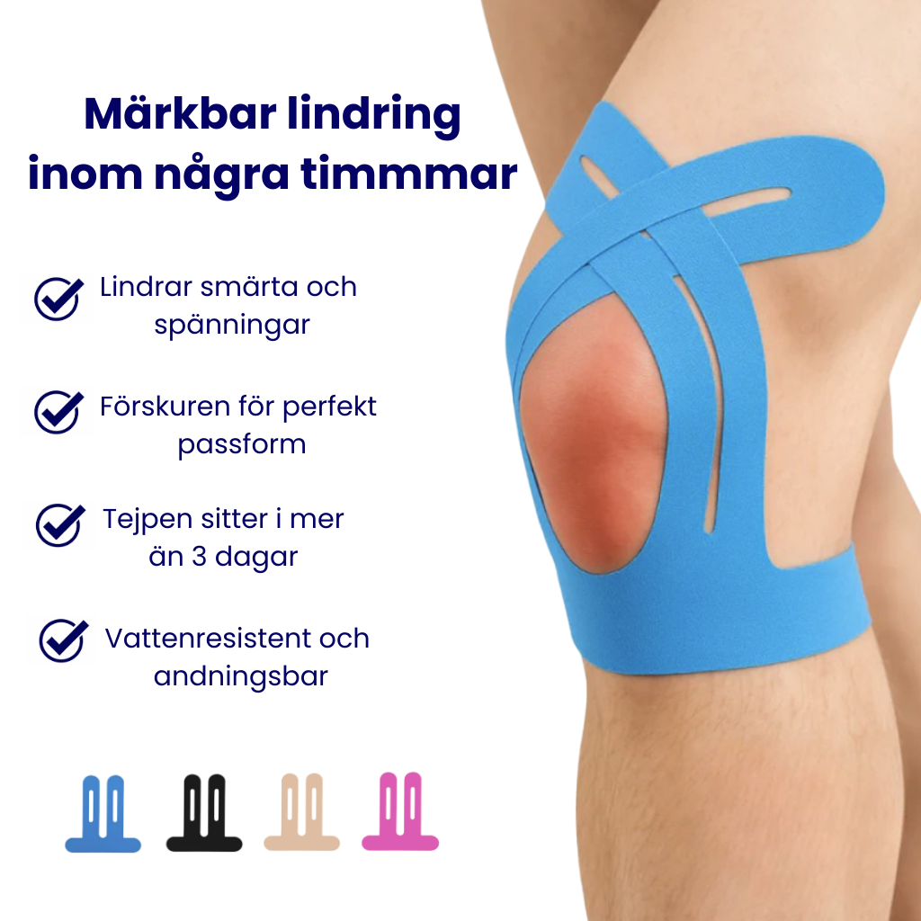 KNEXA - Kinesiotejp för knästöd