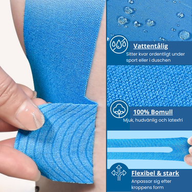 KNEXA - Kinesiotejp för knästöd